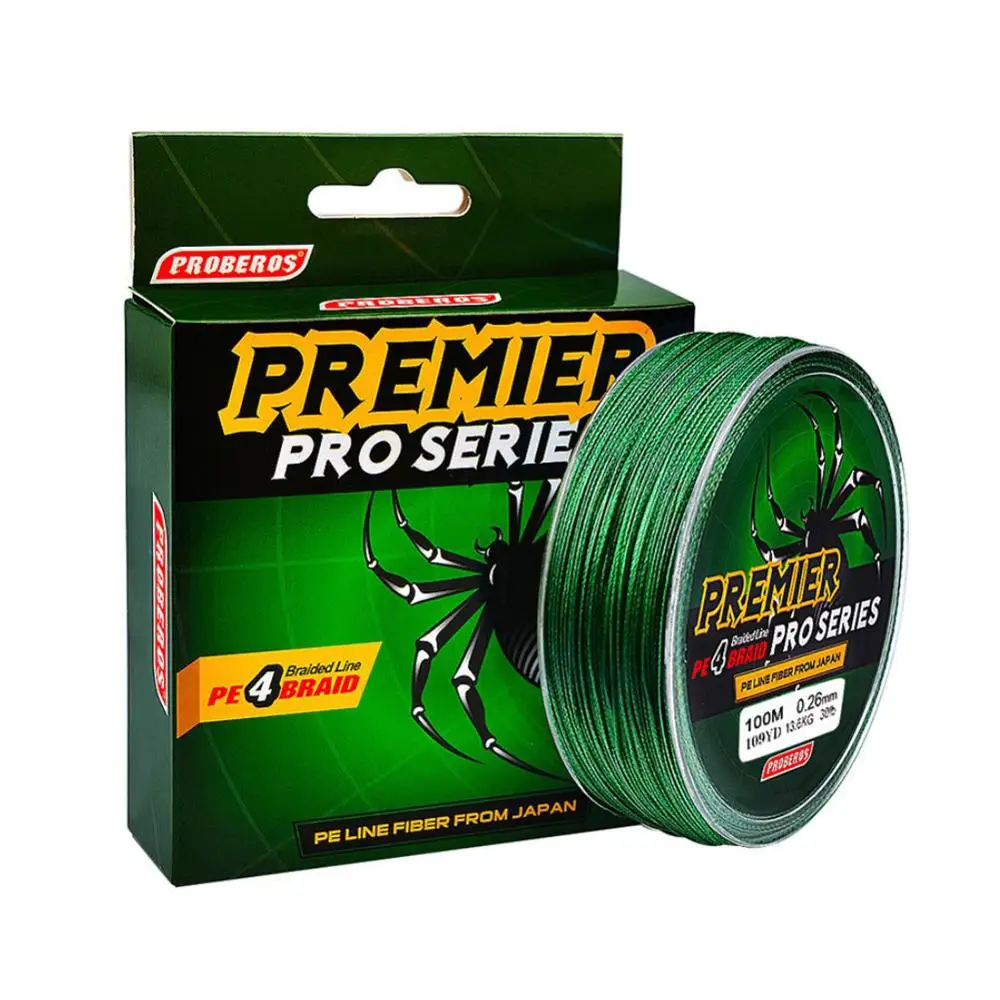 

4 series 100 meters strong horse fish line PE Material Multifilament Carp Fishing Rope Line