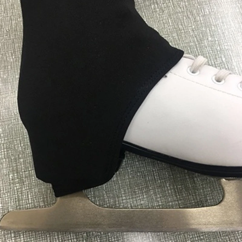 Kids Figure Skating Pants Ice Skating Clothes Socks Ski Sock Professional Shoe-covered Sock Gymnastics Socks plush Thick figure skating tights,figure skating pants