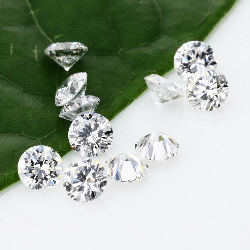 Lab Created Diamonds 0.33ct 0.54ct DEF White VS Round Brilliant Cut