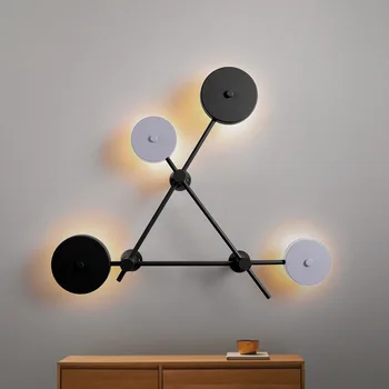 

Japan wall lamp iron bedroom corridor bedside espelho lampara pared