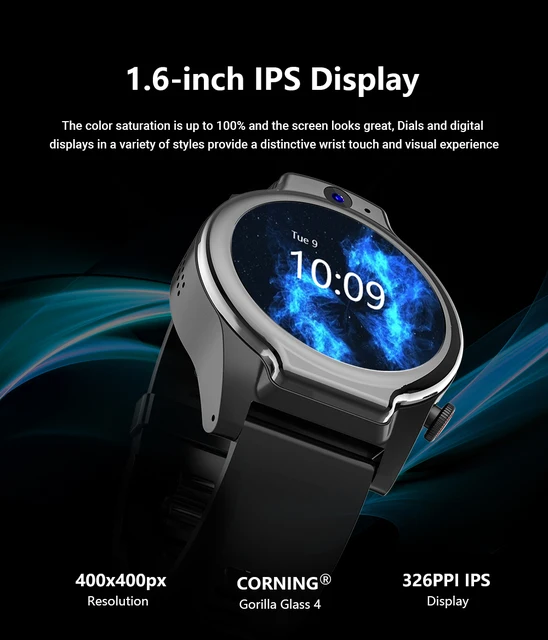 2021 4G Global Smart phone Watch 4GB 64GB dual hd Camera 13MP