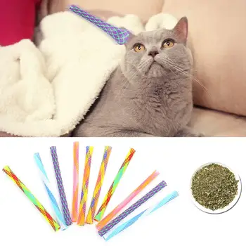 

5pcs Cat Spring Toy Colorful Fun Pet Interactive Retractable Bar for Small Animals