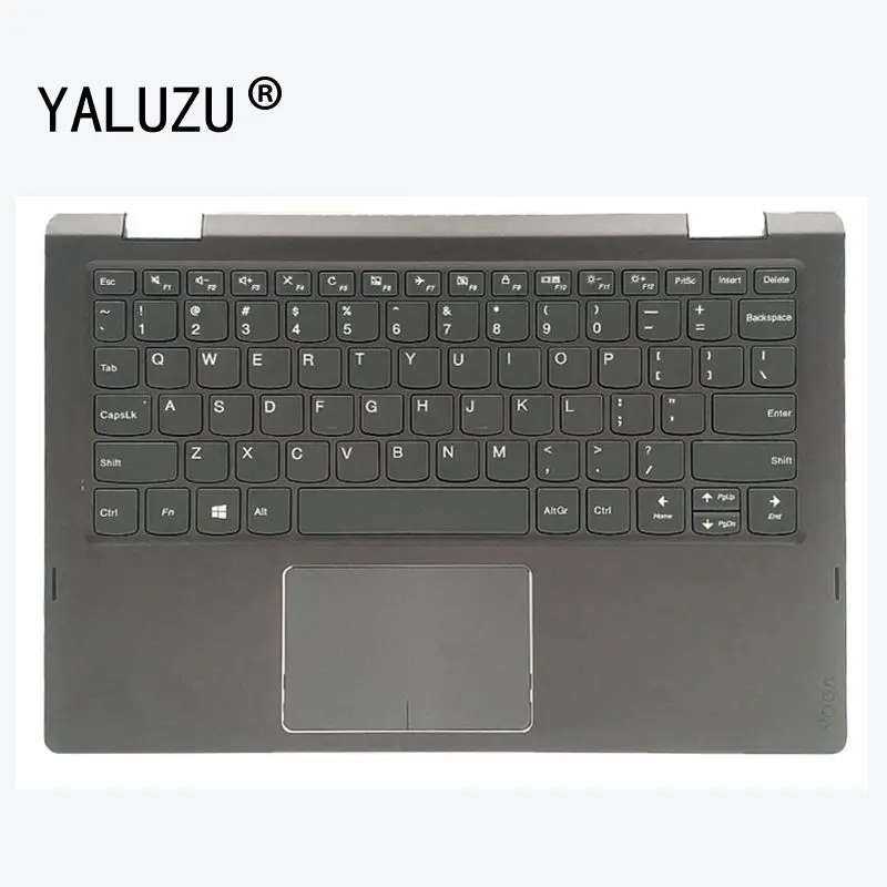 Новая клавиатура YALUZU для ноутбука LENOVO Yoga 330-13 IKB FLEX11 330-11 IGM US подсветка рук в