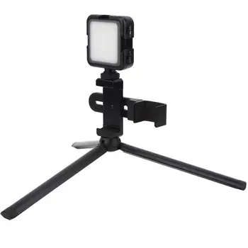 

High Quality Aluminium Alloy Phone Support for FIMI PALM Handheld Ballhead Camera with LED Light 6000K Desktop Clip Set