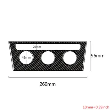 

Car Styling Carbon Fiber Trim Decorative Stickers For Volkswagen VW Golf 7 GTI R