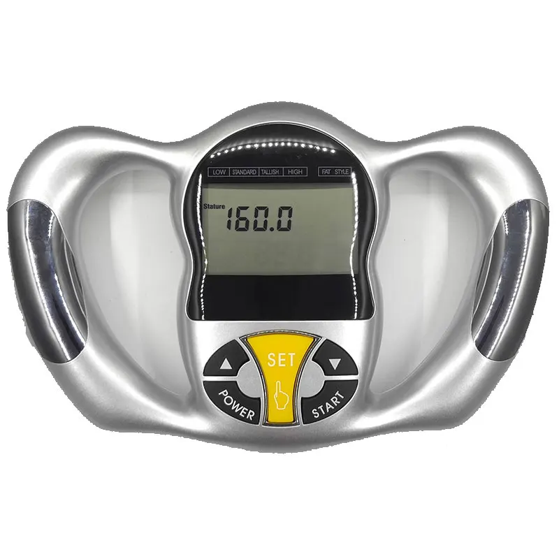 Hand-held BMI analysis electronic fat meter health monitor body fat meter body LCD screen tester