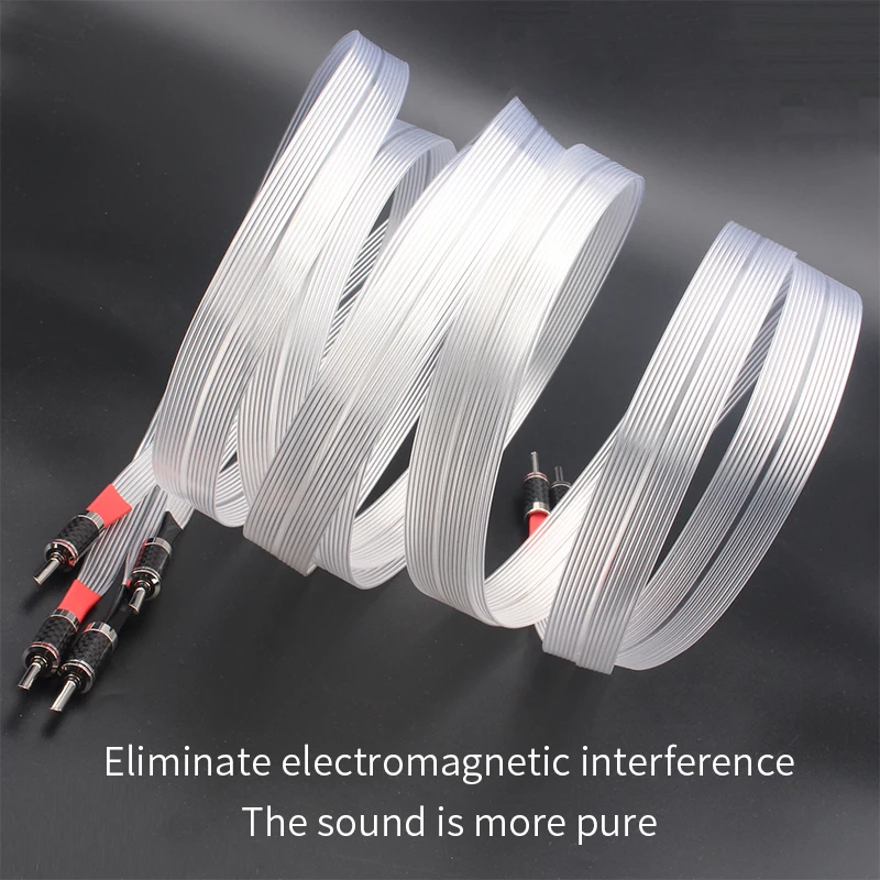 US $39.90 Xangsane Music Ribbon Hifi Dedicated Audio Speaker Cable Decoder Amplifier And Other HiEnd Equipment Connection Cable