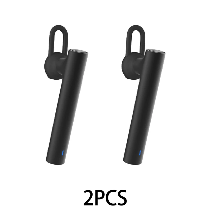 Black 2pc Xiao mi Bluetooth Youth Edition наушники гарнитура Bluetooth 4,1 Xiaomi mi LYEJ02LM наушники встроенный mi c Handfree - Цвет: Black 2pc