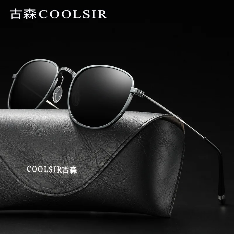 Фирменный дизайн модные солнцезащитные очки для мужчин поляризационные из