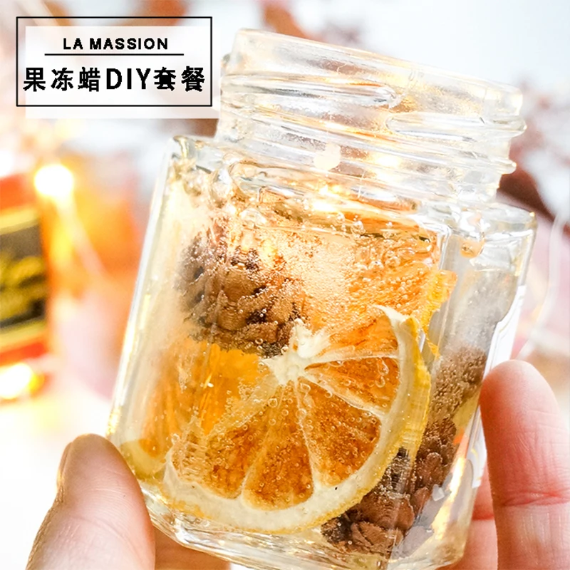 Замороженные воск Diy лампы в форме свечи посылка Материал посылка Творческий Варенье чашка воск свечи ручной работы Diy ароматерапевтическая свеча подарки, украшения