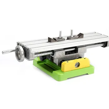 Price Small Cross Workbench Multi-function Drilling And Milling Machine Electric Drill Bracket Precision Bench Drill Sliding Table