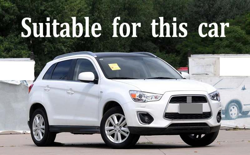 2 шт. для Mitsubishi ASX 2013- Светодиодный дневной ходовой светильник DRL Автомобильная противотуманная фара 6000K белый светильник желтый светильник