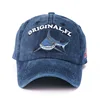 2022 vrai papa chapeau Style chaud casquette de Baseball chapeau populaire dessin animé eau brodé requins Europe et les hommes ► Photo 2/5