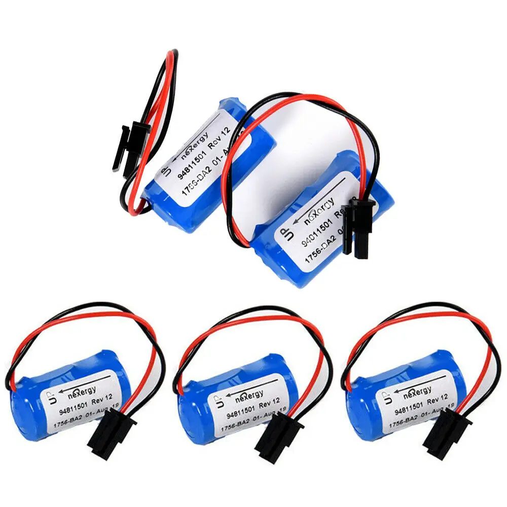 5 шт. 1200 мАч 3 0 в для Allen Bradley 1756-BA2 BR2/3A-AB батарея 1745-B1 1747-BA | Электроника