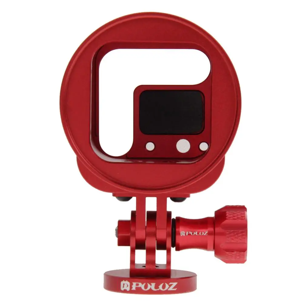 PULUZ Go Pro аксессуары товары для дома, алюминиевый сплав Защитная клетка для Gopro HERO4 с металлический ключ крышка объектива винт Штатив Адаптер