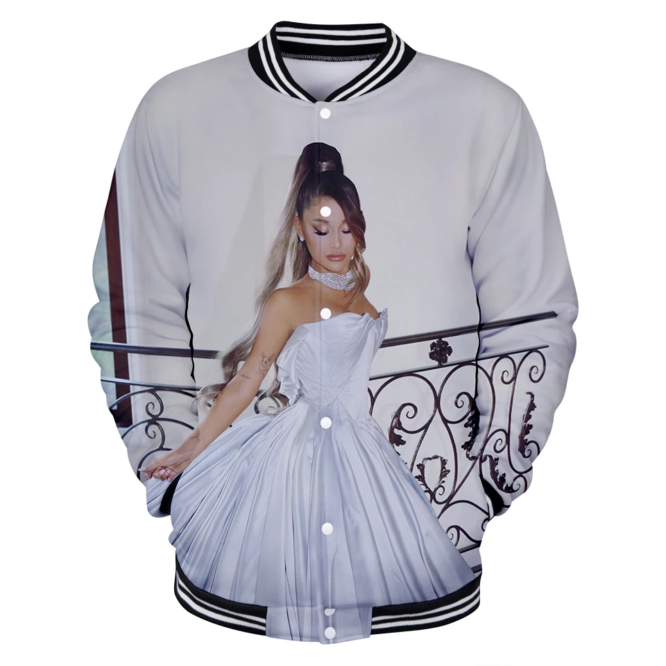 TJ Ariana Grande drop shopping 2019 Новая бейсбольная форма 3D для мужчин/женщин Весенняя