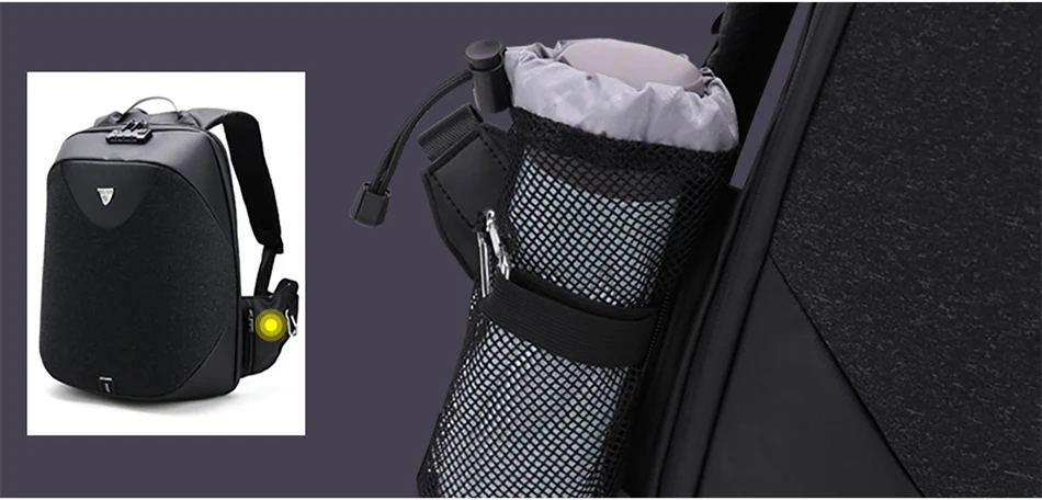 Arctic Hunter Anti-theft 15,6 сумка для ноутбука для мужчин s школьная блокировка паролем рюкзак водонепроницаемые повседневные деловые мужские рюкзаки