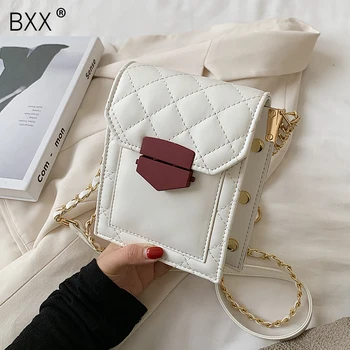 

[BXX] Small PU Leather Shoulder Bags For Women 2020 Autumn Brand Designer Handbags and Purse Female Travel Fashion Bag HN985
