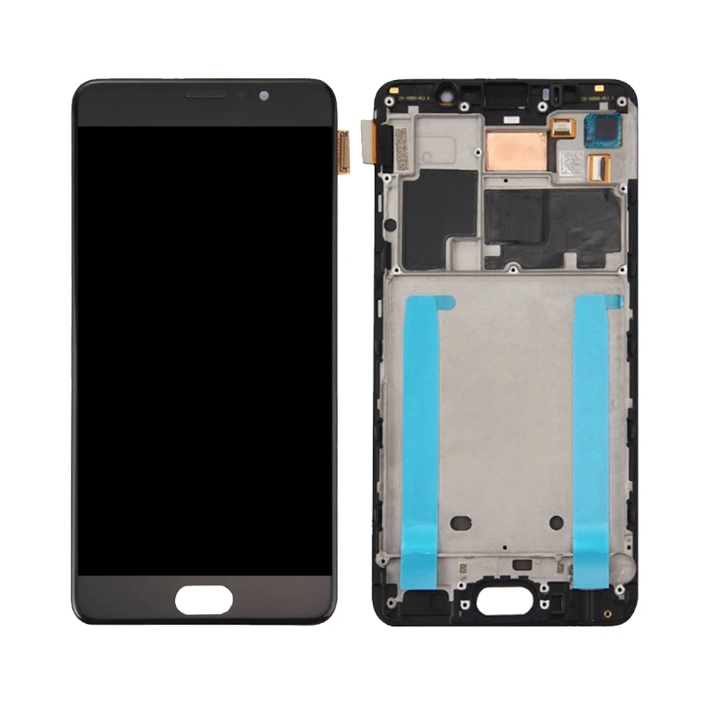 5," для MEIZU Pro 6 Plus lcd кодирующий преобразователь сенсорного экрана в сборе для Meizu Pro6 Plus дисплей с заменой рамки M686G