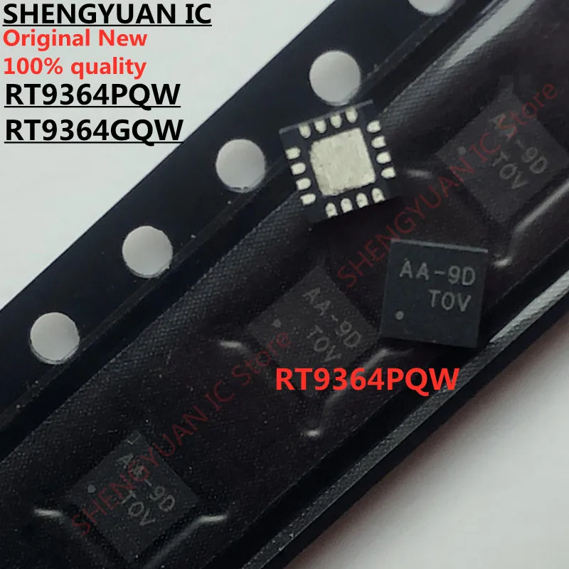 10 шт./лот RT9364PQW AA-9D AA RT9364 QFN16 RT9364GQW = AK 100% новое импортное оригинальное качество |