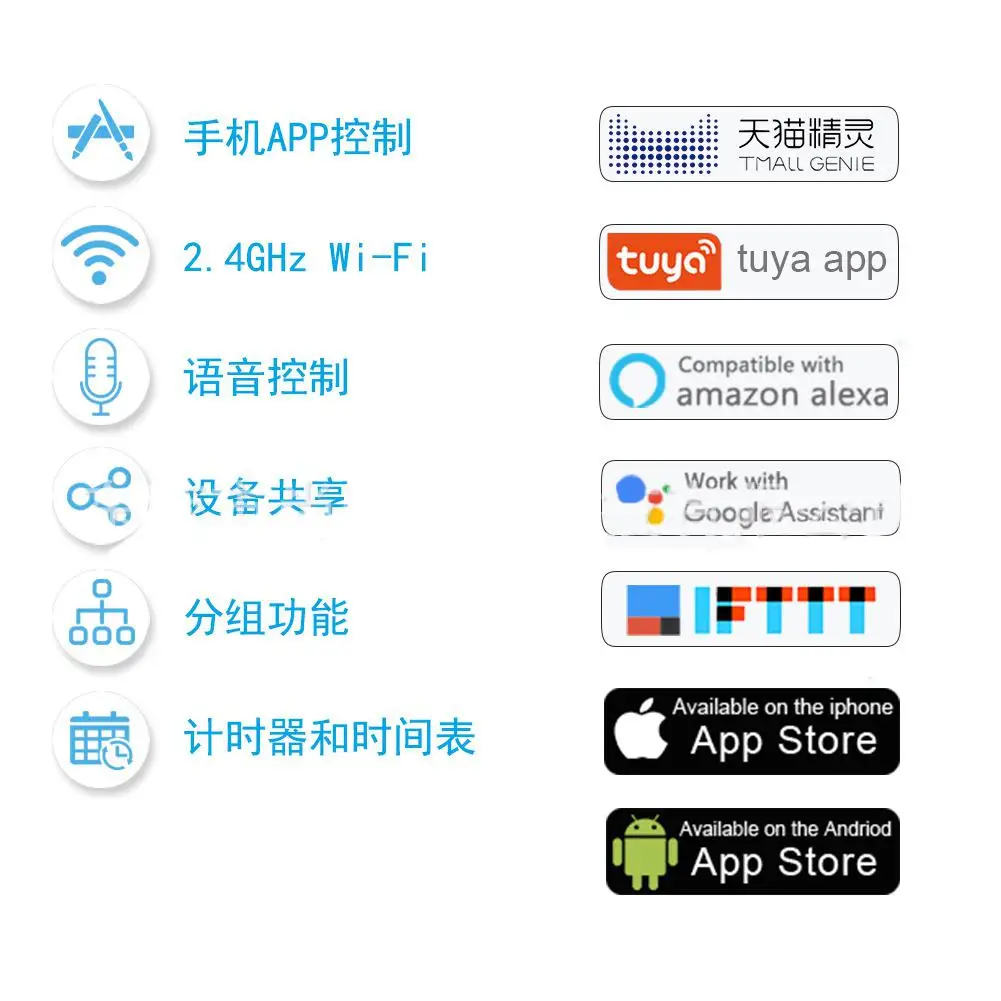 Мини Смарт Wi-Fi разъем модуль выключатель света Поддержка Amazon Echo Alexa Google Home IFTTT