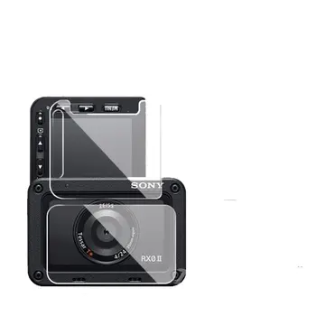 

1Pcs For Sony DSC-RX0 II RX02 RX0M2 Soft Transparent Tempered Glass Back Camera Lens And LCD Screen Protector Film