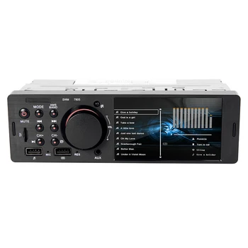 

1 Din Car Radio Stereo Autoradio Auto Radio Para Coche USB Bluetooth Handsfree MP5 Player Reverse Image Car Stereo