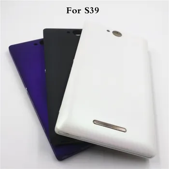 

Battery Cover Replacement Parts For Sony Xperia C C2304 S39 C2305 S39H S39C Rear Battery Door Back Cover Housing + Side Button