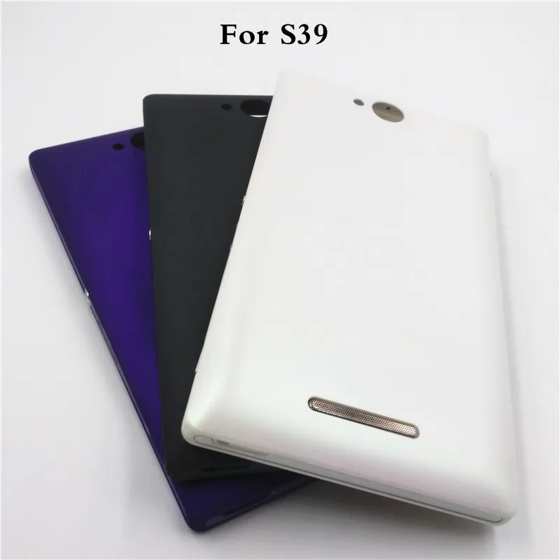 Крышка батарейного отсека Запасные части для Sony Xperia C C2304 S39 C2305 S39H S39C задняя крышка