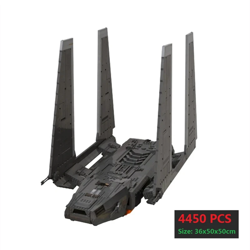 Строительные блоки звездная серия план UCS Zeta класс грузовой корабль модель