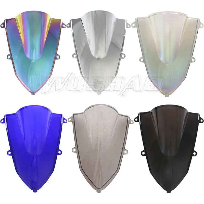 Мотоцикл Double Bubble ветровое стекло для Honda CBR500R CBR400R CBR 500 400 R дым черный Иридиум