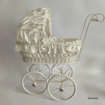 

Newborn Photography Props Baby Posing Container Small Handcart Children Photo Props Baby Photo Decoraitons Babies Group Photo