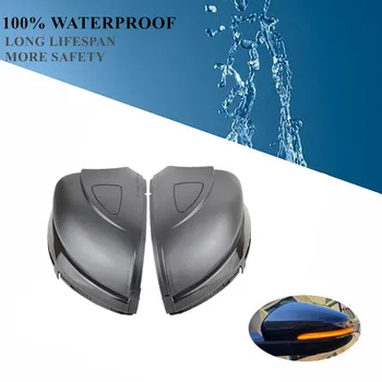 

Turn Signal Light LED Side Wing Rearview Mirror Dynamic Indicator Blinker For VW Golf MK6 GTI 6 Touran