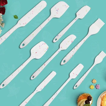 

6Pcs/9Pcs Candy Non-stick Baking Cookware Set Silicone Spatula Spoon Brush Kitchen Utensils DIY Kitchen Cooking Tools