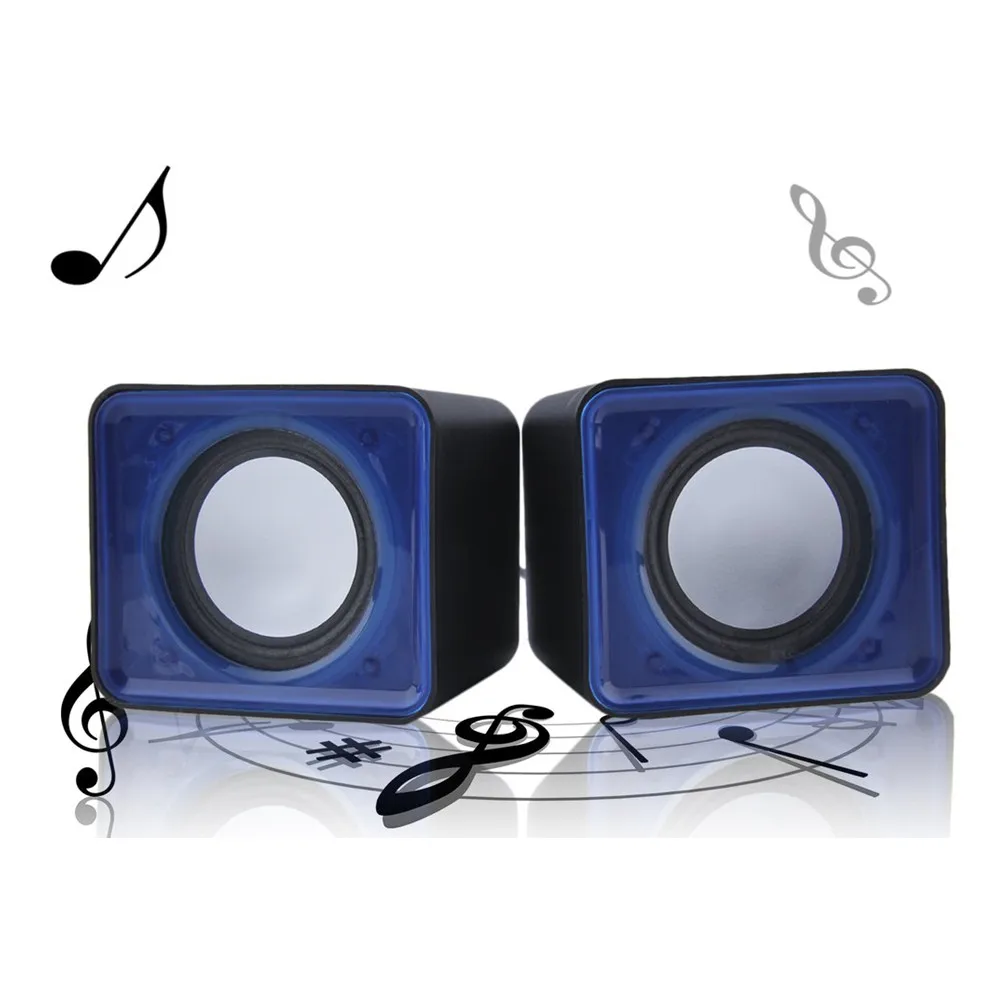 

Portable USB 2.0 Multimedia Desktop Computer Notebook Mini Speaker set Music Stereo Home Theater Party Speaker 3.5mm Jack