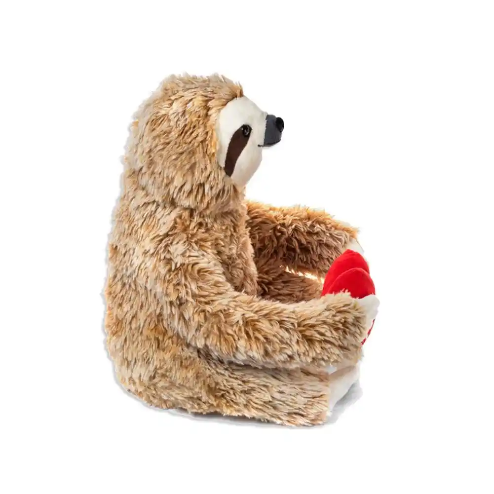day stuffed animals - girlfriend gifts - valentine sloth bear