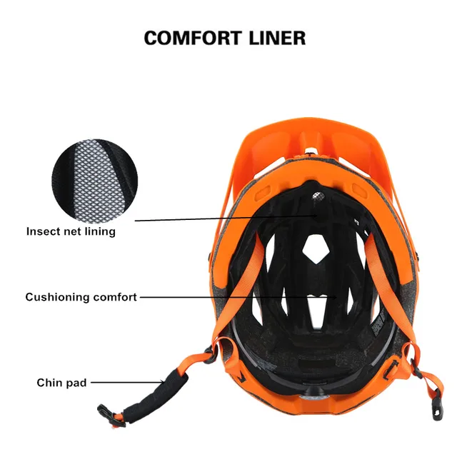 "Cairbull" Studie XC für Mountain-Road-Scooter-Helm, ultraleicht nur 280g in Größe 55-61cm UNISEX 5