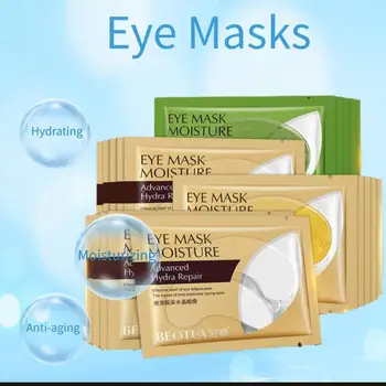 

1 Pairs Repairing Moisturizing Eye Mask Hydrating Anti-aging Anti-wrinkle Eye Patches Removing Dark Circles Eye Masks TSLM1