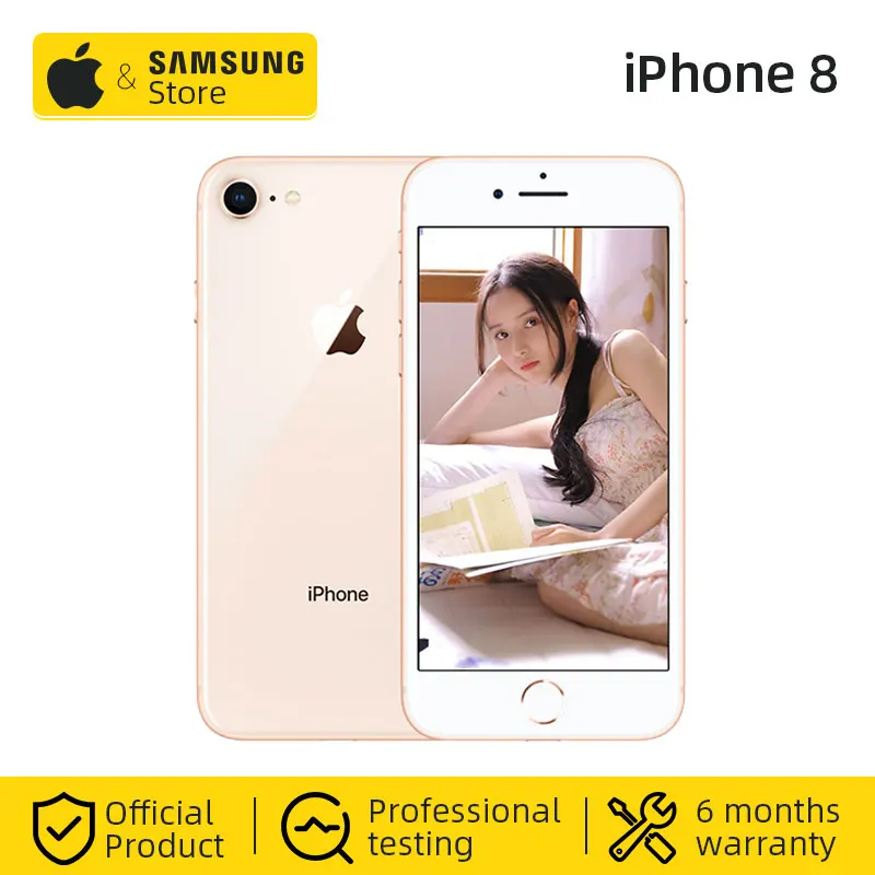 Original Unlocked Apple iPhone 8 4.7 inch Hexa Core CellPhone 64GB
256GB ROM 12MP & 7MP Camera iOS LTE Fingerprint Touch ID