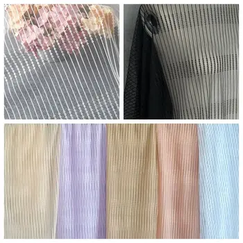 

7 Colors, 3 yards continuous tulle mesh lace fabric Stretch(a little), Off white, Black, Nude, Violet, Khaki, Pink, Blue 2020