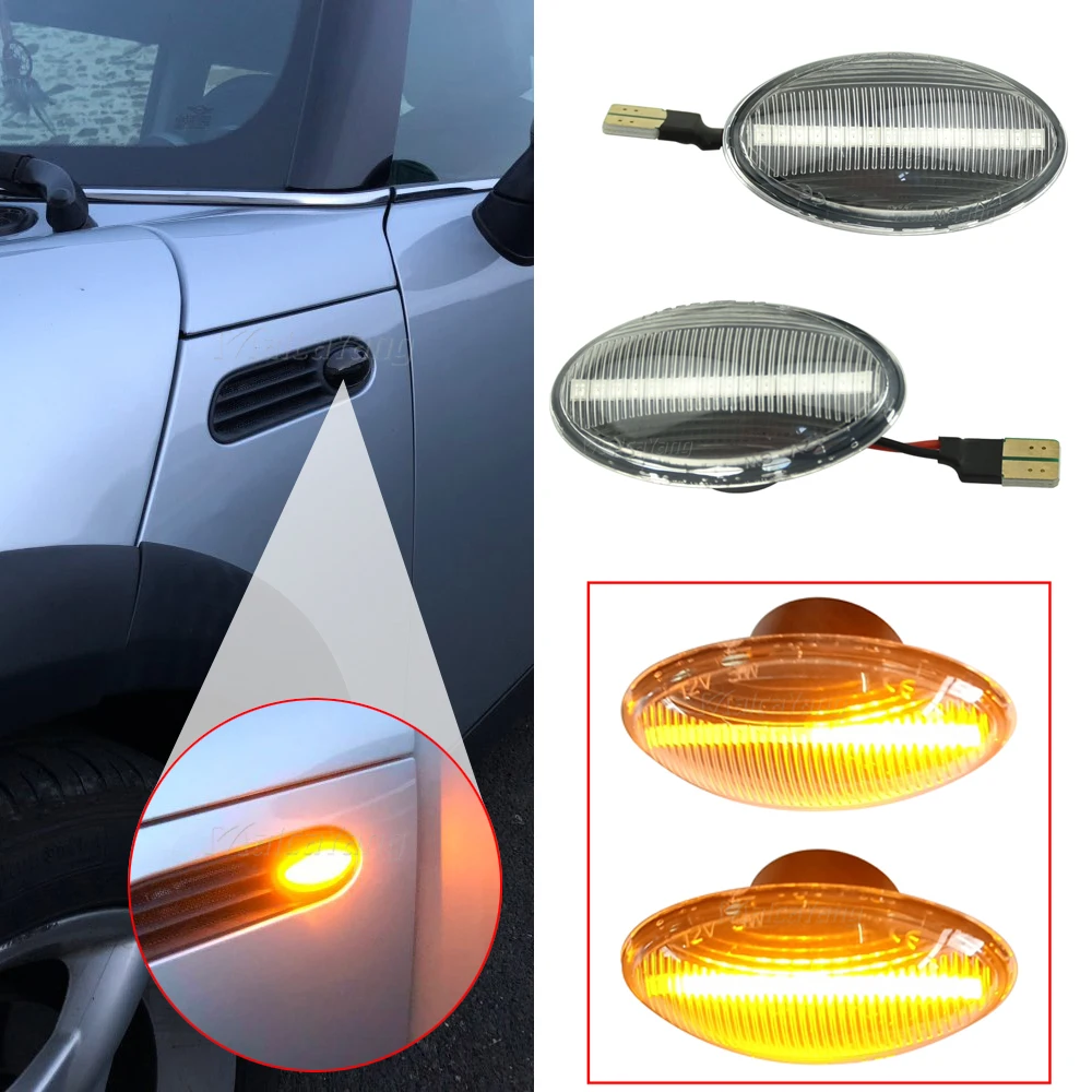 帣  ߰ ǥñ  LED  Ŀ ȸ ȣ BMW MINI Cooper R50 R52 R53 2002-2008
