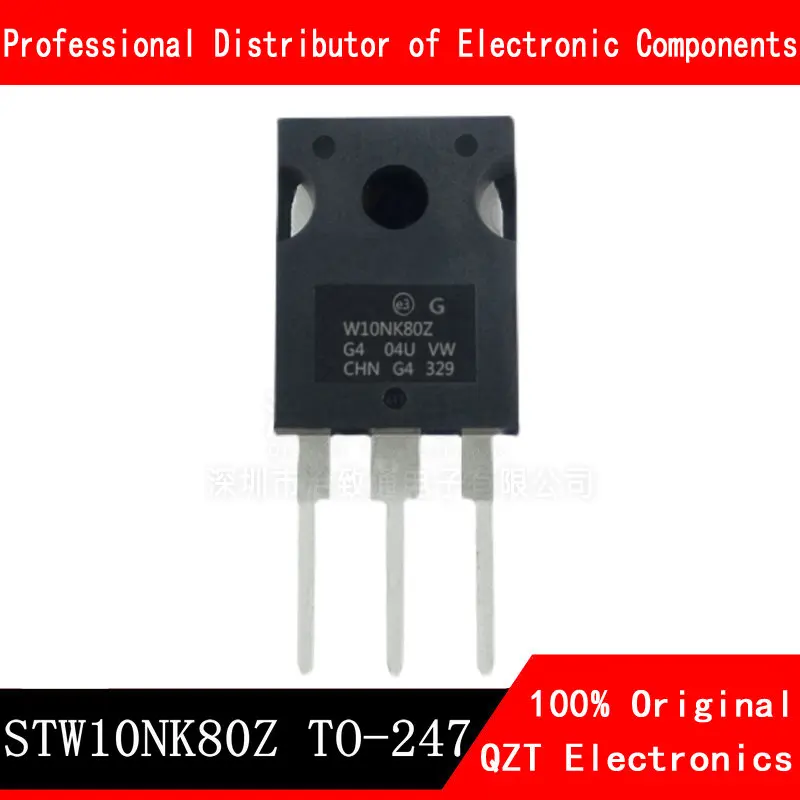 STW10NK80Z W10NK80Z 10N80 TO-247