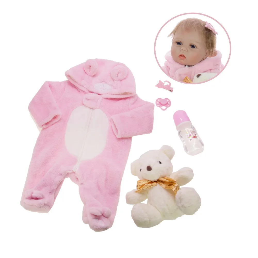 NPK Кукла reborn baby dolls 2" силиконовые куклы reborn real alive Новорожденные Детские куклы Игрушки pin зимняя одежда Bebe reborn bonecas