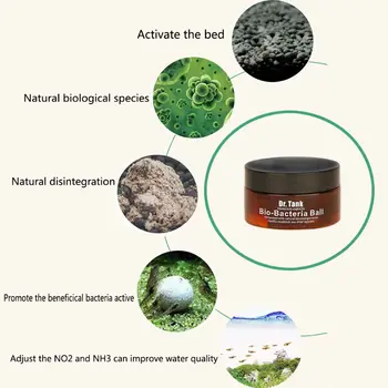 

Aquarium Fish Tank Water Stability Nitrifying Bacteria Ball Activation Improve