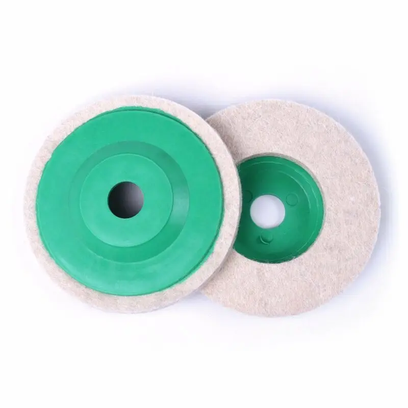 4 ''шерстяной войлок Полировочный диск буферный для 100 Угловая шлифовальная