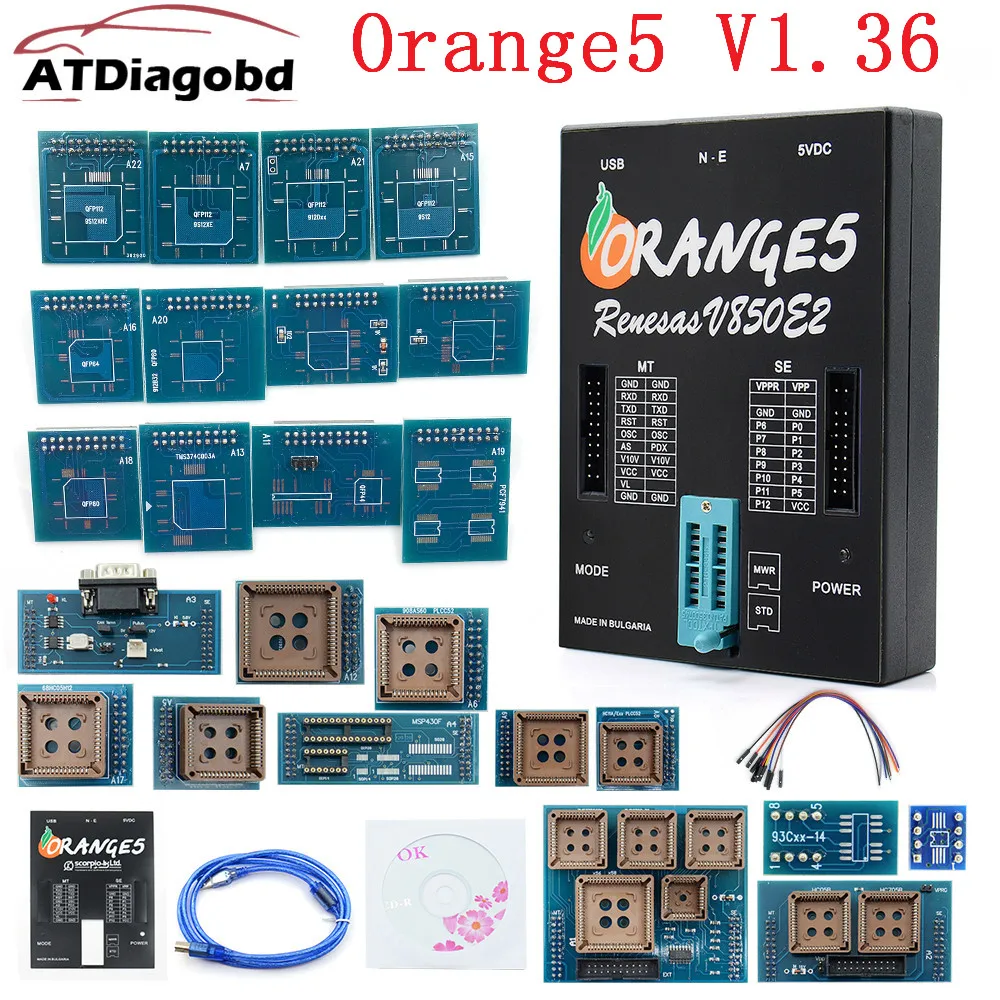 VSTM OEM Orange5 программист оранжевый 5 с полным адаптером и программным обеспечением