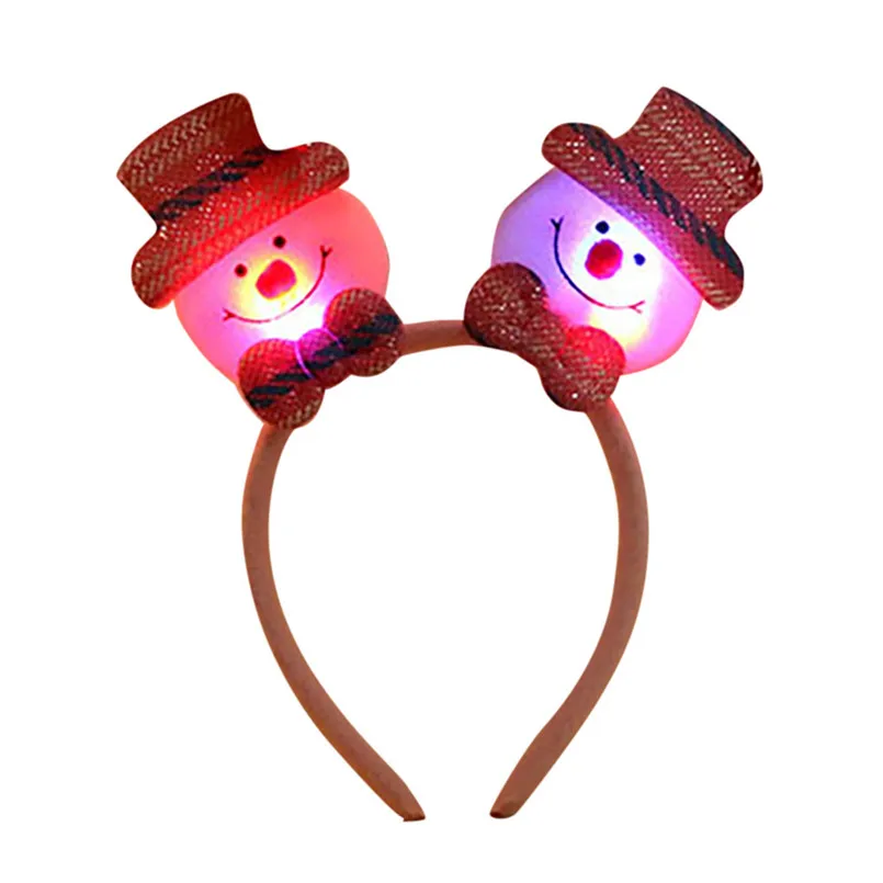 LED Light Christmas Adult Children Decorations Decor Headband Accessories New Good Gift For Kid 30DE15 (16)