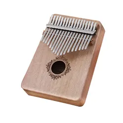 Good Quality Thumb Piano Kalimba 17 Keys Beginner Kalimba Finger Piano Kalingba Musical Instrument Gift with Tuner Hammer Stick