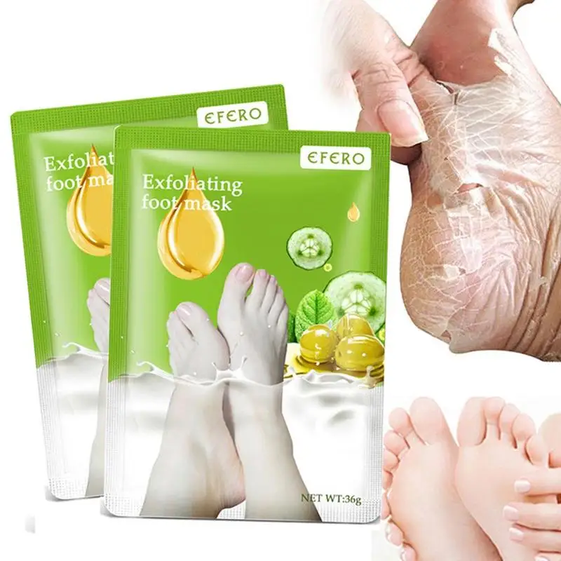 

4 Pcs Feet Exfoliating Mask For Family Winter Removing Dead Skin Moisturizing Enhancing Smooth Foot Care Soft Mask