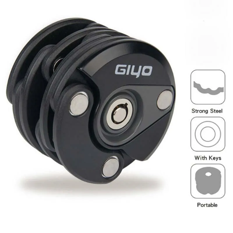 Folding Bicycle Lock Mounting Accessory Scooter Motorcycle Moped Anti-theft